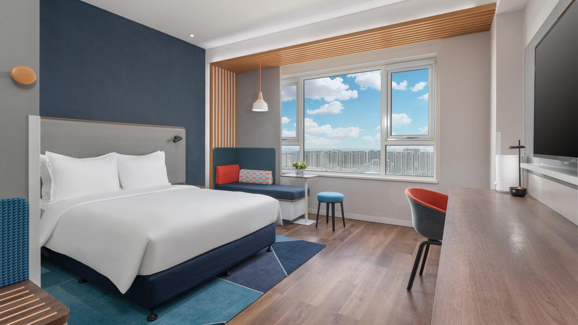Holiday Inn Express Yinchuan Downtown By Ihg Екстер'єр фото
