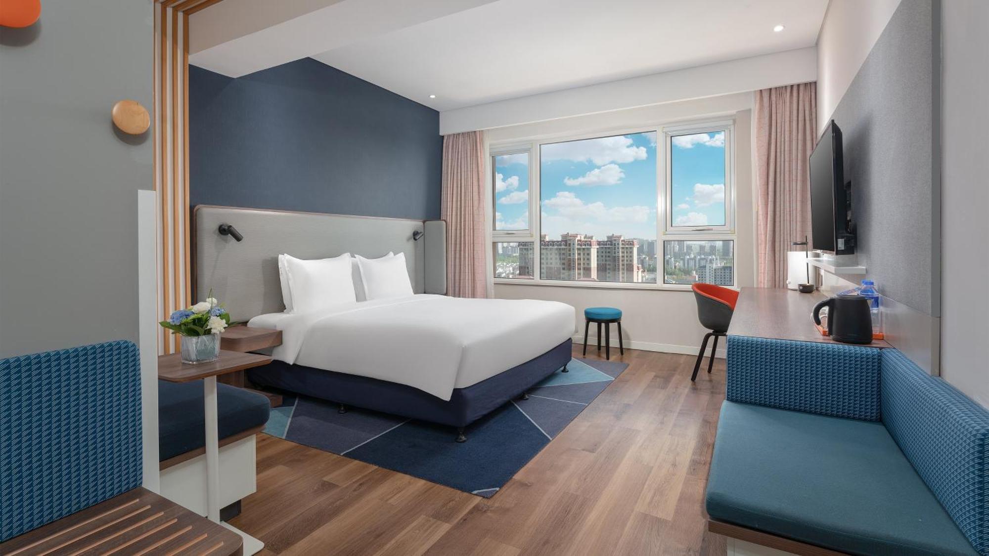 Holiday Inn Express Yinchuan Downtown By Ihg Екстер'єр фото